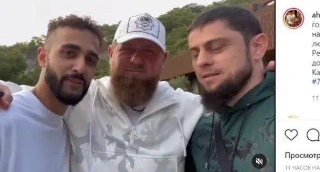 Ramzan Kadyrov in Turkey. Screenshot: http://www.instagram.com/p/CU-FUIGoG4k Ramzan Kadyrov in Turkey. Screenshot: http://www.instagram.com/p/CU-FUIGoG4k
