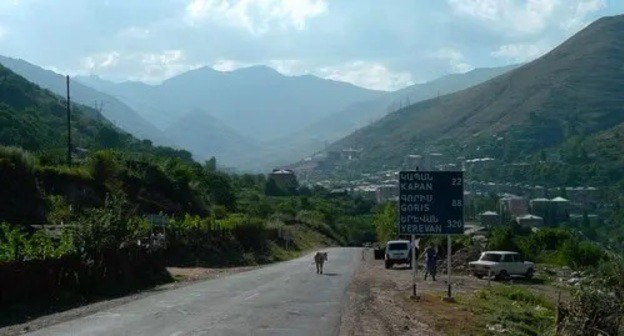Goris-Kapan highway. Photo: http://bloqtvaz.ru/2021/08/2815883/ Goris-Kapan highway. Photo: http://bloqtvaz.ru/2021/08/2815883/