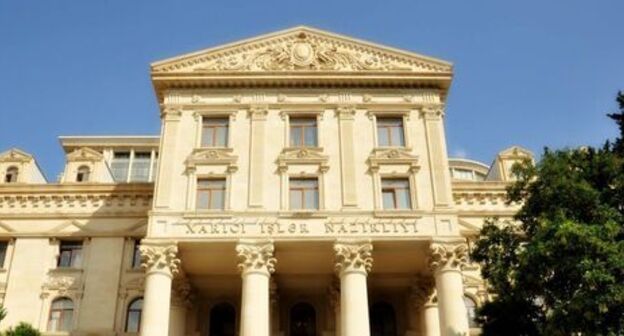 The building of the Ministry of Internal Affairs (MIA) of Azerbaijan. Photo by the press service of the Azerbaijani MIA The building of the Ministry of Internal Affairs (MIA) of Azerbaijan. Photo by the press service of the Azerbaijani MIA