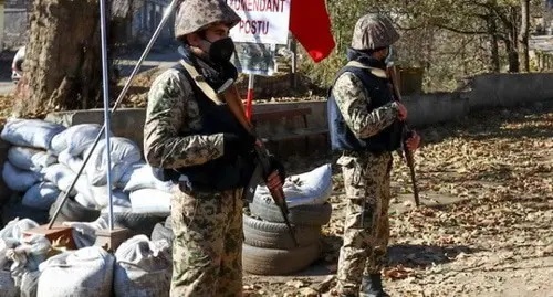 Azerbaijani servicemen, December 2020. Photo by Aziz Karimov for the Caucasian Knot Azerbaijani servicemen, December 2020. Photo by Aziz Karimov for the Caucasian Knot