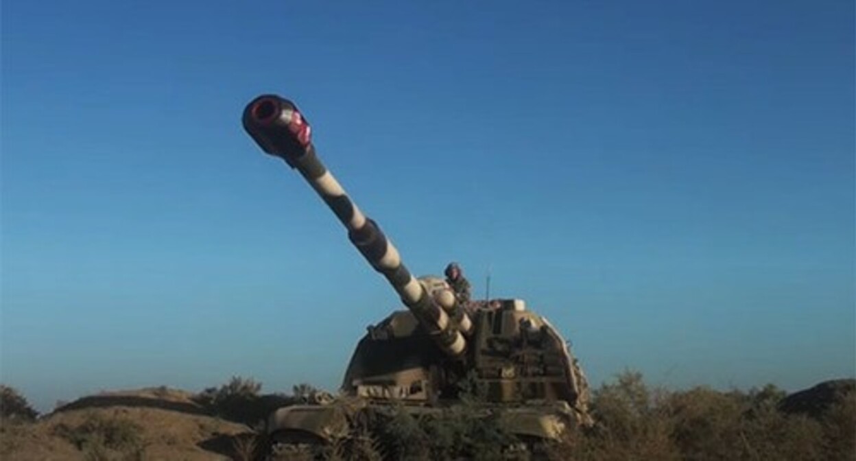 Military equipment of the Azerbaijani army. Screenshot https://www.youtube.com/watch?v=FS7cSgaYN4c Military equipment of the Azerbaijani army. Screenshot https://www.youtube.com/watch?v=FS7cSgaYN4c