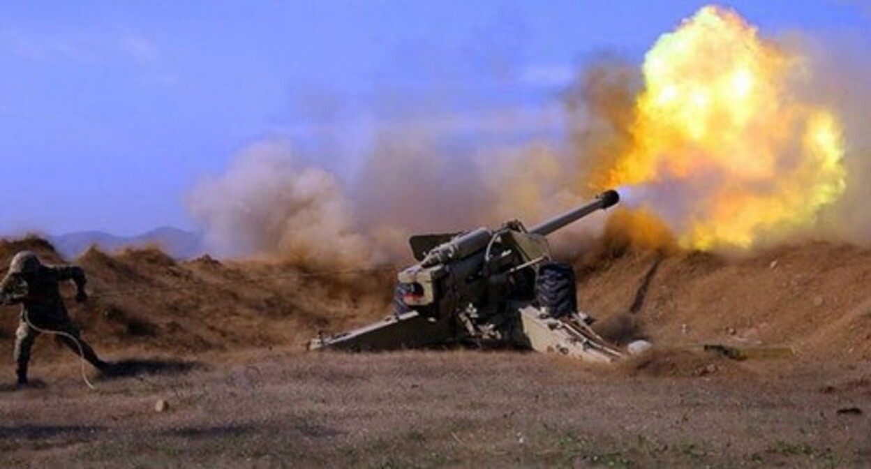 Battles at the border between Armenia and Azerbaijan. Photo by the Azerbaijani Ministry of Defence AZERBAIJAN MINISTRY OF DEFENCE https://mod.gov.az/ Battles at the border between Armenia and Azerbaijan. Photo by the Azerbaijani Ministry of Defence AZERBAIJAN MINISTRY OF DEFENCE https://mod.gov.az/
