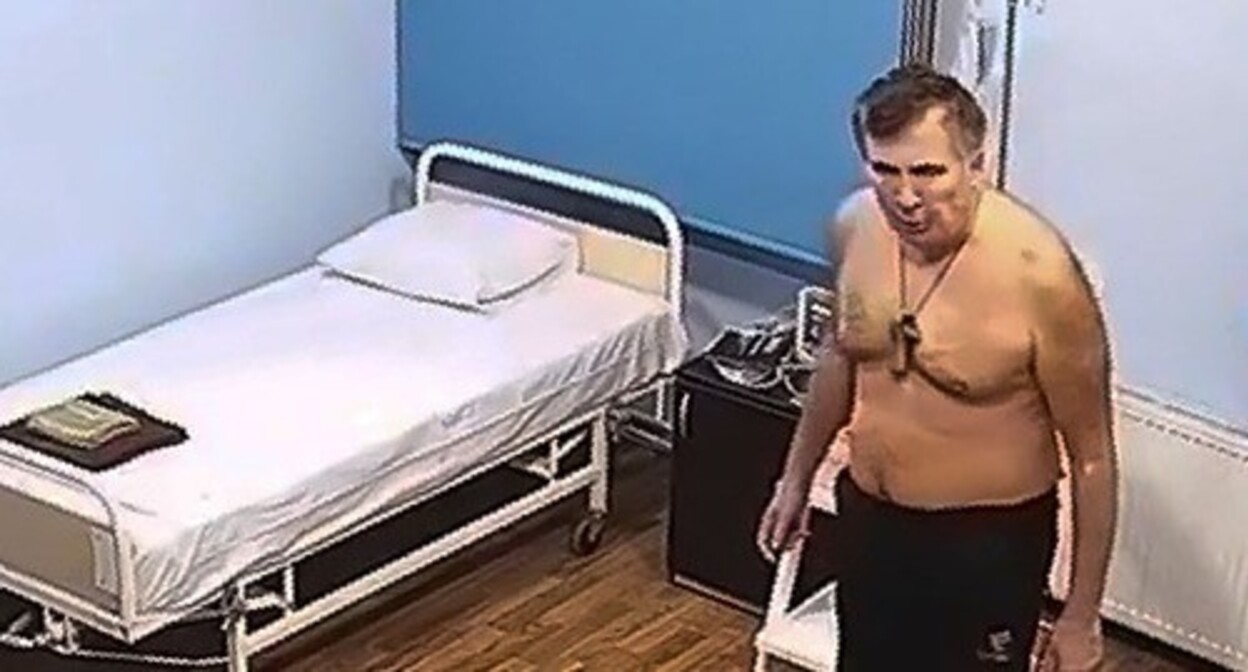 Mikhail Saakashvili. Photo: Special Penitentiary Service of Georgia Mikhail Saakashvili. Photo: Special Penitentiary Service of Georgia