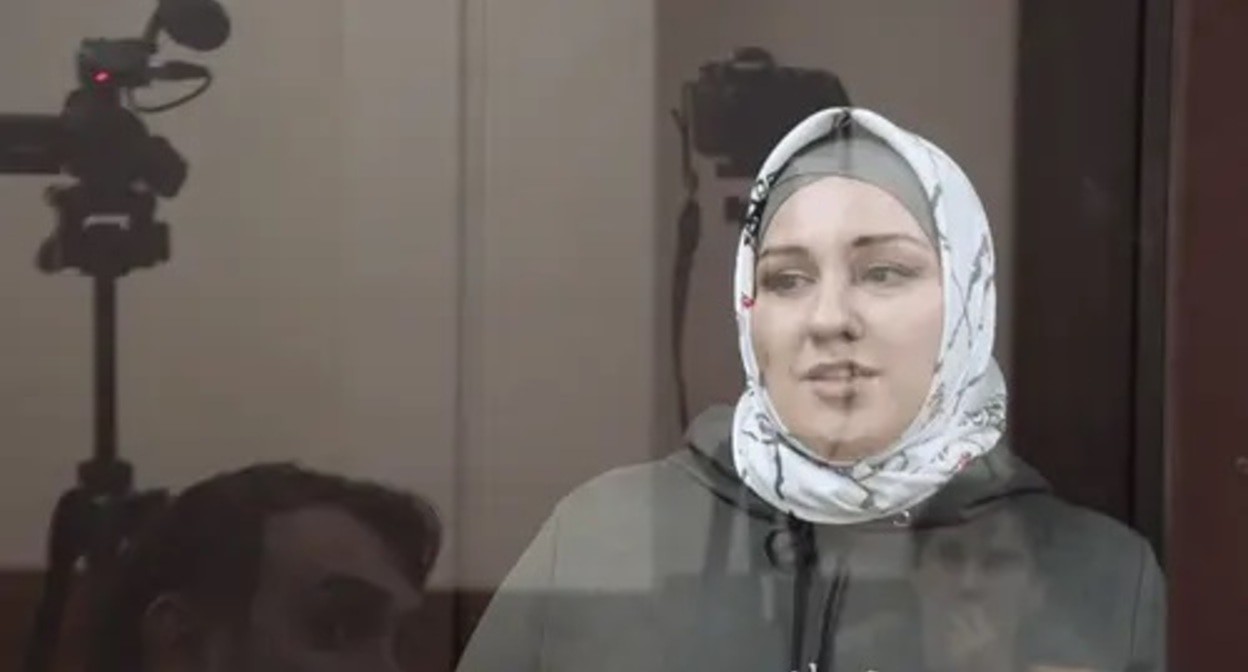 Zarifa Sautieva delivers her last plea in the court. Screenshot: www.youtube.com/watch?v=6cZFCsql6LM Zarifa Sautieva delivers her last plea in the court. Screenshot: www.youtube.com/watch?v=6cZFCsql6LM