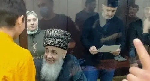 Leaders of Ingush protests in the courtroom. Photo by Alena Sadovskaya for the Caucasian Knot Leaders of Ingush protests in the courtroom. Photo by Alena Sadovskaya for the Caucasian Knot
