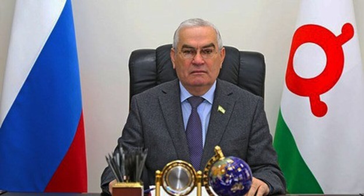 Magomet Tumgoev, the speaker of the parliament of Ingushetia. Photo from the official website of People's Assembly of the Republic of Ingushetia https://www.parlamentri.ru/ Magomet Tumgoev, the speaker of the parliament of Ingushetia. Photo from the official website of People's Assembly of the Republic of Ingushetia https://www.parlamentri.ru/
