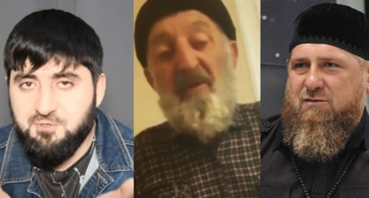 Khasan Khalitov, Gani Khalitov, Ramzan Kadyrov (from left to right). Collage by the "Caucasian Knot". Screenshot of the video https://www.instagram.com/p/CW5587toL44/, Ramzan Musaev / "Grozny Inform" news agency https://youtu.be/0xsVRbi1kYE Khasan Khalitov, Gani Khalitov, Ramzan Kadyrov (from left to right). Collage by the "Caucasian Knot". Screenshot of the video https://www.instagram.com/p/CW5587toL44/, Ramzan Musaev / "Grozny Inform" news agency https://youtu.be/0xsVRbi1kYE