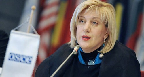 Dunja Mijatović. Photo: Press Service of the Organization for Security and Cooperation in Europe, OSCE / Mickey Croell Dunja Mijatović. Photo: Press Service of the Organization for Security and Cooperation in Europe, OSCE / Mickey Croell