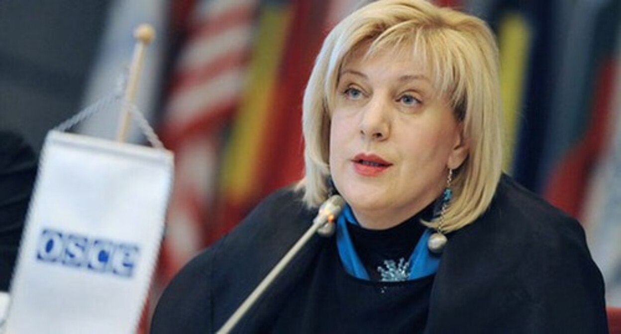 Dunja Mijatović. Photo: Press Service of the Organization for Security and Cooperation in Europe, OSCE / Mickey Croell Dunja Mijatović. Photo: Press Service of the Organization for Security and Cooperation in Europe, OSCE / Mickey Croell