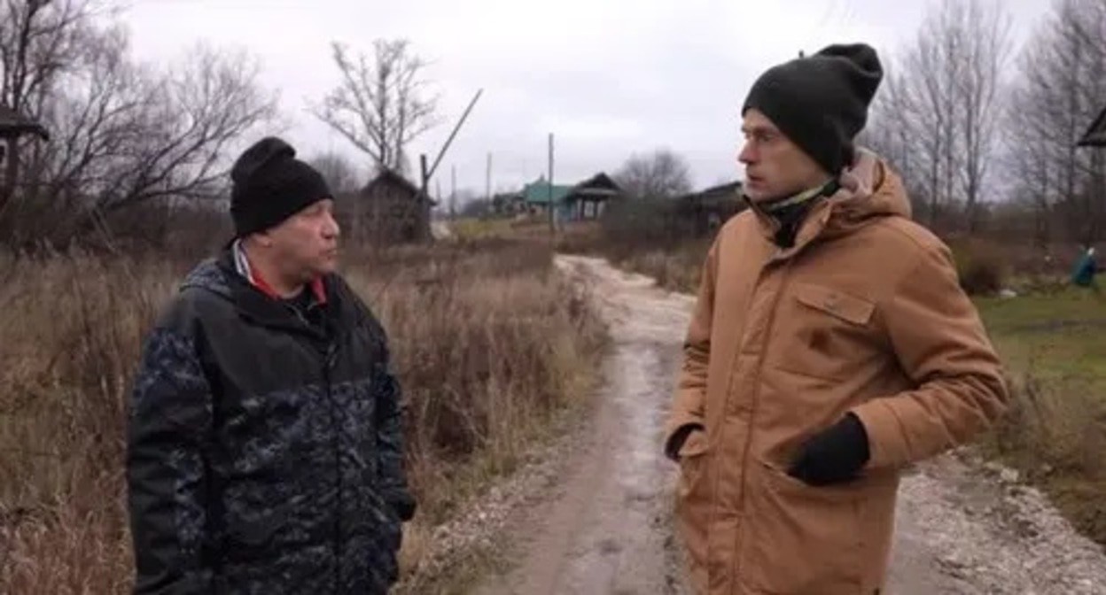 Igor Kalyapin and Yuri Dud (right). Screenshot: https://www.youtube.com/watch?v=E_2Vy9B8hic Igor Kalyapin and Yuri Dud (right). Screenshot: https://www.youtube.com/watch?v=E_2Vy9B8hic