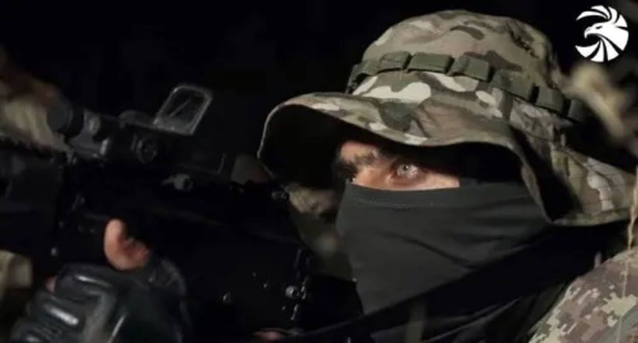 Serviceman of the Armenian Army. Screenshot of video posted by press service of the Ministry of Defence of Armenia, https://www.youtube.com/watch?v=215jDI_CYcw Serviceman of the Armenian Army. Screenshot of video posted by press service of the Ministry of Defence of Armenia, https://www.youtube.com/watch?v=215jDI_CYcw