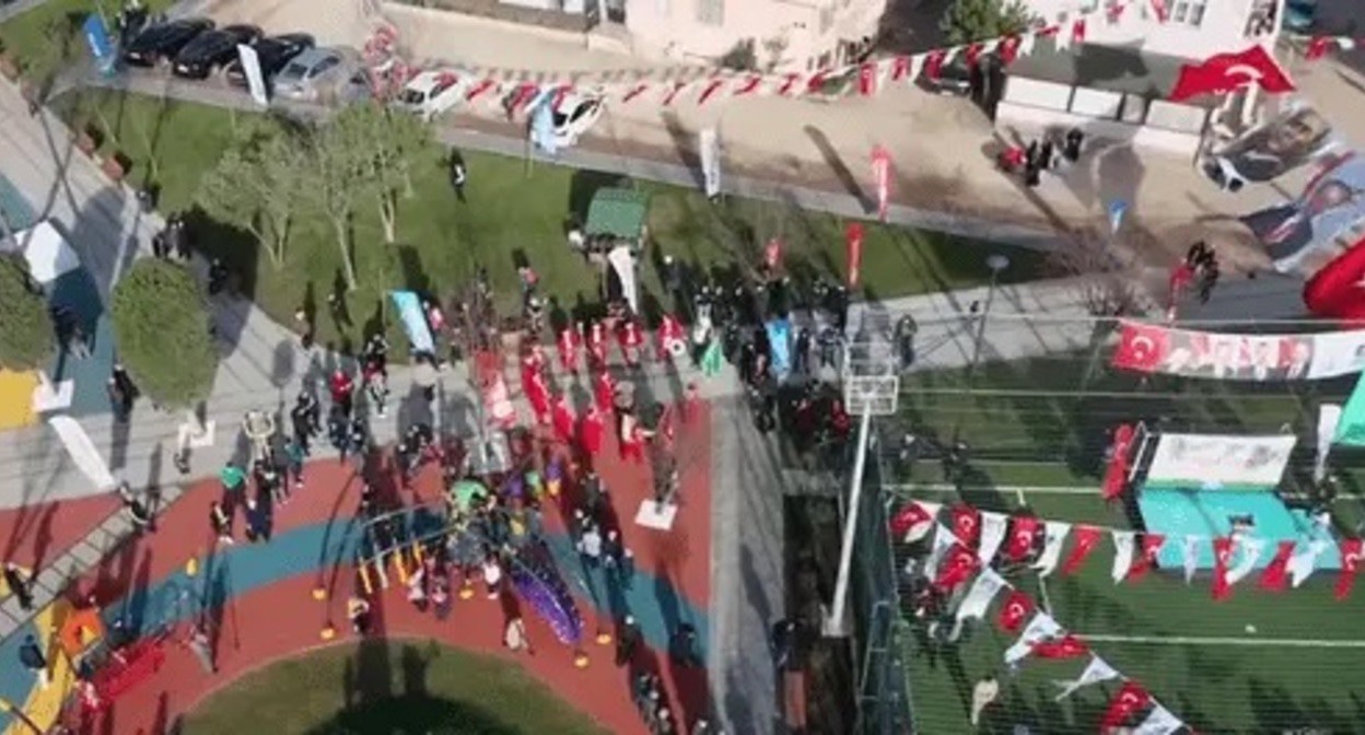 The opening of Dudaev Park in the city of Korfez (Turkey). Screenshot: CIC Turkiye Fahri Konsoloslugu www.youtube.com/watch?v=z0x16Snj2a0 The opening of Dudaev Park in the city of Korfez (Turkey). Screenshot: CIC Turkiye Fahri Konsoloslugu www.youtube.com/watch?v=z0x16Snj2a0