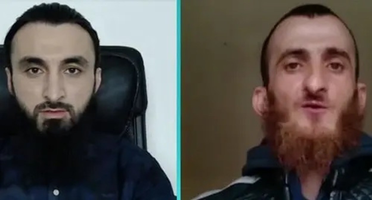 Tumso Abdurakhmanov (left) and Minkail Malizayev, bloggers who reported the kidnapping of their relatives in Chechnya. Screenshot: YouTube TV Caucasus https://www.youtube.com/watch?v=gnL7tcElXpU Tumso Abdurakhmanov (left) and Minkail Malizayev, bloggers who reported the kidnapping of their relatives in Chechnya. Screenshot: YouTube TV Caucasus https://www.youtube.com/watch?v=gnL7tcElXpU