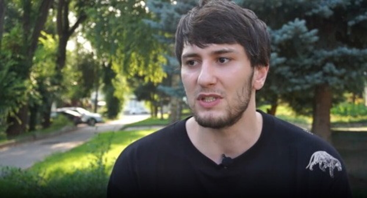 Abubakar Yangulbaev. Screenshot of the video https://www.instagram.com/p/CTMV4sFICpP/ Abubakar Yangulbaev. Screenshot of the video https://www.instagram.com/p/CTMV4sFICpP/