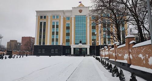 The Southern District Military Court. December 28, 2021. Photo by Konstantin Volgin for the "Caucasian Knot" The Southern District Military Court. December 28, 2021. Photo by Konstantin Volgin for the "Caucasian Knot"