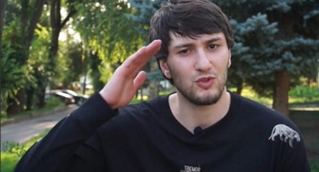 Abubakar Yangulbaev. Screenshot of the video https://www.instagram.com/p/CTMV4sFICpP/ Abubakar Yangulbaev. Screenshot of the video https://www.instagram.com/p/CTMV4sFICpP/