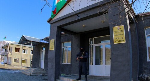 The Azerbaijani Police Department in Nagorno-Karabakh. Photo by Aziz Karimov for the "Caucasian Knot" The Azerbaijani Police Department in Nagorno-Karabakh. Photo by Aziz Karimov for the "Caucasian Knot"