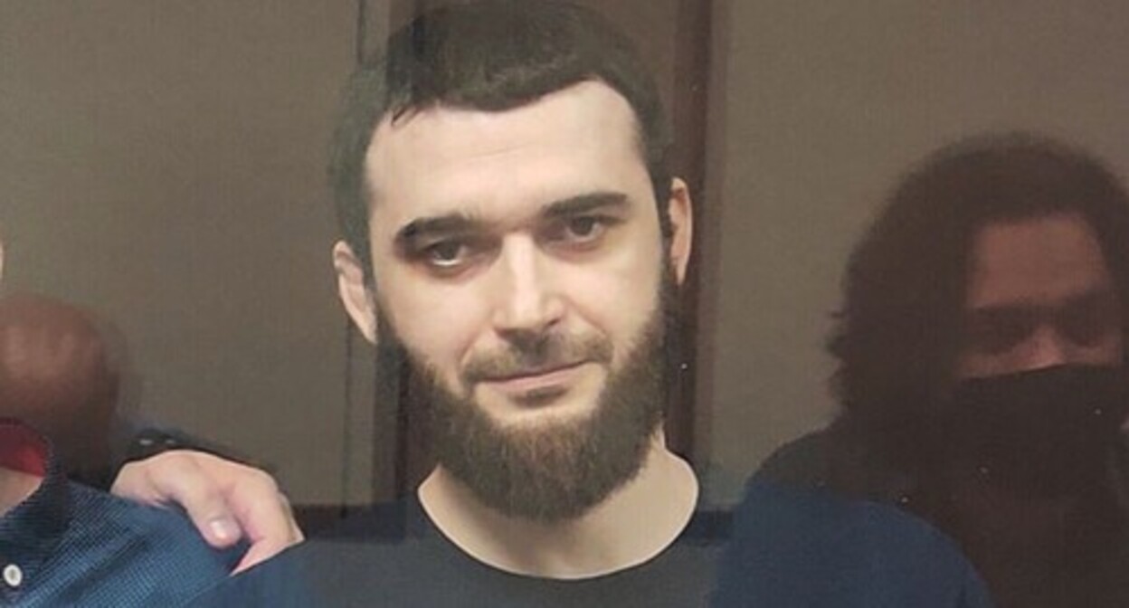 Abdulmumin Gadjiev in a courtroom. Photo by Konstantin Volgin for the Caucasian Knot Abdulmumin Gadjiev in a courtroom. Photo by Konstantin Volgin for the Caucasian Knot