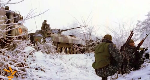 Battles in Grozny. Screenshot of video ‘It was hell on earth: memories of the first Chechen war’ posted on the channel ‘Radio Liberty’ (included by the Ministry of Justice of Russia in the register of mass media performing the functions of a foreign agent) https://www.youtube.com/watch?v=BHjbaZIEosY Battles in Grozny. Screenshot of video ‘It was hell on earth: memories of the first Chechen war’ posted on the channel ‘Radio Liberty’ (included by the Ministry of Justice of Russia in the register of mass media performing the functions of a foreign agent) https://www.youtube.com/watch?v=BHjbaZIEosY
