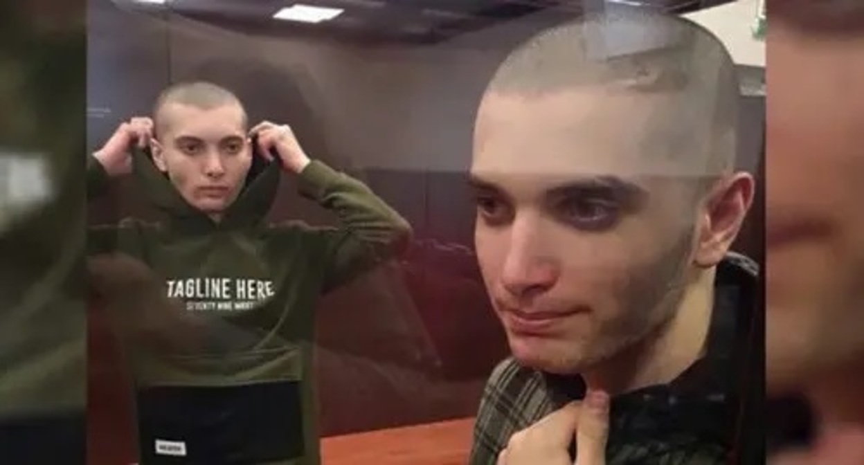 Salekh Magamadov and Ismail Isaev (left). Screenshot: https://www.facebook.com/TheInsiderRussia/photos/1851919648306295 Salekh Magamadov and Ismail Isaev (left). Screenshot: https://www.facebook.com/TheInsiderRussia/photos/1851919648306295