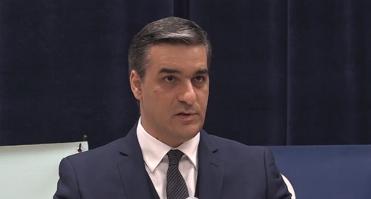 Arman Tatoyan, the Armenian Ombudsperson. Screenshot of the video by the Rau Telestudio https://www.youtube.com/watch?v=gC4MG9jbmxs&t=1s Arman Tatoyan, the Armenian Ombudsperson. Screenshot of the video by the Rau Telestudio https://www.youtube.com/watch?v=gC4MG9jbmxs&t=1s
