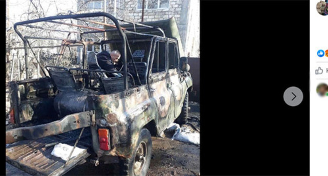 Karabakh firefighters came under fire near the border with Azerbaijan. Screenshot https://www.facebook.com/ArtsakhPolice/photos/pcb.1520340408332498/1520338438332695/ Karabakh firefighters came under fire near the border with Azerbaijan. Screenshot https://www.facebook.com/ArtsakhPolice/photos/pcb.1520340408332498/1520338438332695/