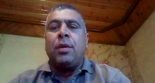 Alizamin Salaev. Screenshot:: https://www.facebook.com/elzamin.salayev/videos/158496345182695/ Alizamin Salaev. Screenshot:: https://www.facebook.com/elzamin.salayev/videos/158496345182695/