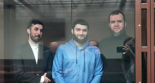 Abdulmumin Gadjiev in a courtroom. Photo by Konstantin Volgin for the Caucasian Knot Abdulmumin Gadjiev in a courtroom. Photo by Konstantin Volgin for the Caucasian Knot