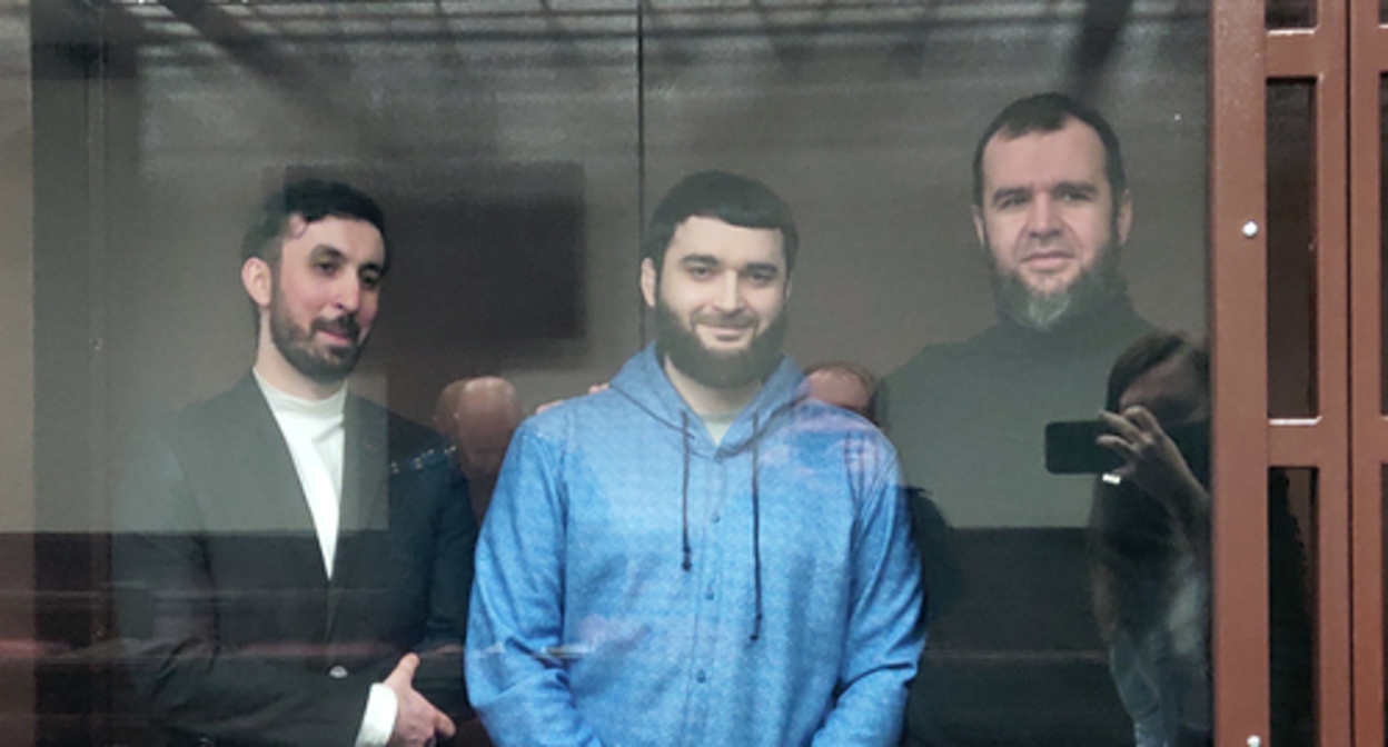 Abdulmumin Gadjiev in a courtroom. Photo by Konstantin Volgin for the Caucasian Knot Abdulmumin Gadjiev in a courtroom. Photo by Konstantin Volgin for the Caucasian Knot