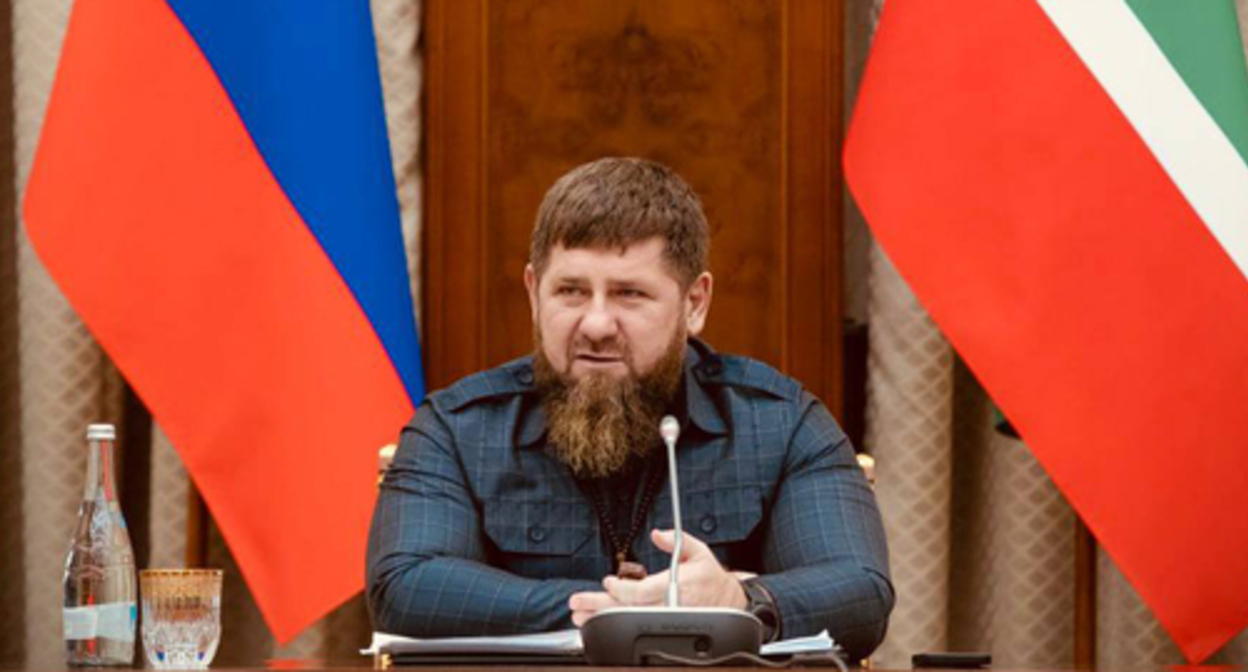 Ramzan Kadyrov. Screenshot of the post on the "Кадыров 95" channel https://web.telegram.org/z/#-1141171940 Ramzan Kadyrov. Screenshot of the post on the "Кадыров 95" channel https://web.telegram.org/z/#-1141171940