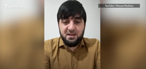 Khasan Khalitov. Screenshot of the video by the "Kavkaz. Realii" https://www.youtube.com/watch?v=NQtueShk5yM Khasan Khalitov. Screenshot of the video by the "Kavkaz. Realii" https://www.youtube.com/watch?v=NQtueShk5yM