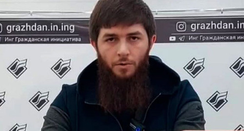Adam Khamchiev. Photo: https://fortanga.org/2022/01/ingushskij-bloger-adam-hamchiev-pohishhen-iz-svoej-kvartiry-v-magase/ Adam Khamchiev. Photo: https://fortanga.org/2022/01/ingushskij-bloger-adam-hamchiev-pohishhen-iz-svoej-kvartiry-v-magase/