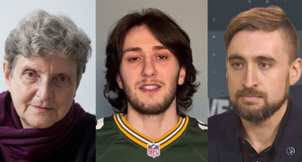 Svetlana Gannushkina, Abubakar Yangulbaev, Sergey Babinets (from left to right). Collage by the "Caucasian Knot". Photos: https://orengrad.ru screenshot of the post https://t.me/Bkr_Yang/40 https://refugee.ru Svetlana Gannushkina, Abubakar Yangulbaev, Sergey Babinets (from left to right). Collage by the "Caucasian Knot". Photos: https://orengrad.ru screenshot of the post https://t.me/Bkr_Yang/40 https://refugee.ru