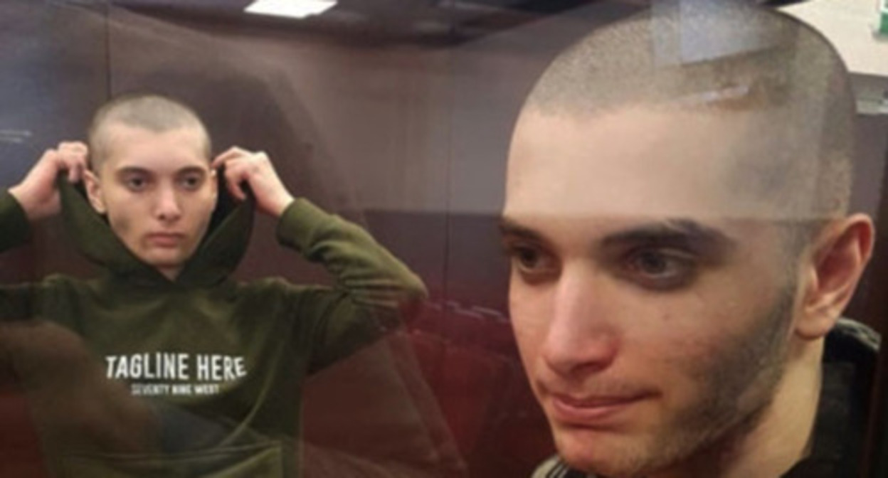 Salekh Magamadov and Ismail Isaev (on the left). Screenshot of the post from The Insider https://www.facebook.com/TheInsiderRussia/photos/1851919648306295 Salekh Magamadov and Ismail Isaev (on the left). Screenshot of the post from The Insider https://www.facebook.com/TheInsiderRussia/photos/1851919648306295