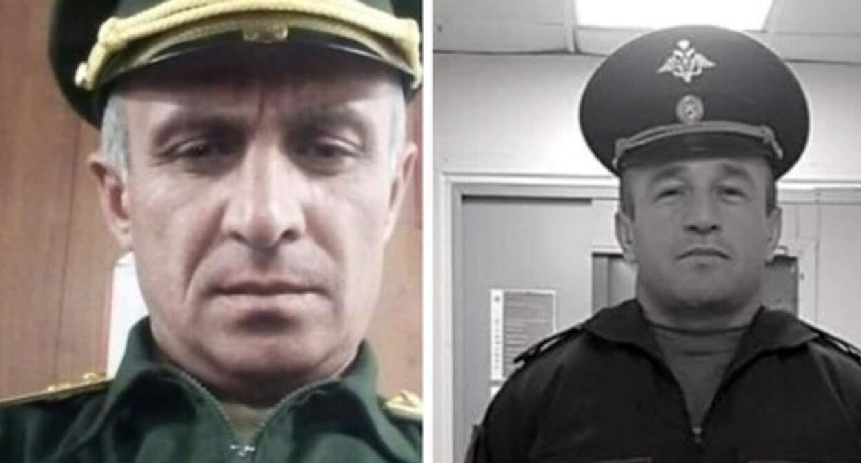Gadjimurad Farzaliev and Malik Gadjiev. A collage of the screenshots from the websites of the Khiva District and the Derbent District of Dagestan, https://www.derbrayon.ru/news/novosti/mavsum-ragimov-vyrazil-soboleznovaniya-roditelyam-malika-gadzhieva, https://мо-хивский.рф/raion-mainmenu/novosti-mainmenu/2018-glava-khivskogo-rajona-yarmet-yarmetov-vyrazil-soboleznovanie-v-svyazi-s-gibelyu-nashego-zemlyaka-gadzhimurada-farzalieva-v-khode-svo-na-ukraine Gadjimurad Farzaliev and Malik Gadjiev. A collage of the screenshots from the websites of the Khiva District and the Derbent District of Dagestan, https://www.derbrayon.ru/news/novosti/mavsum-ragimov-vyrazil-soboleznovaniya-roditelyam-malika-gadzhieva, https://мо-хивский.рф/raion-mainmenu/novosti-mainmenu/2018-glava-khivskogo-rajona-yarmet-yarmetov-vyrazil-soboleznovanie-v-svyazi-s-gibelyu-nashego-zemlyaka-gadzhimurada-farzalieva-v-khode-svo-na-ukraine