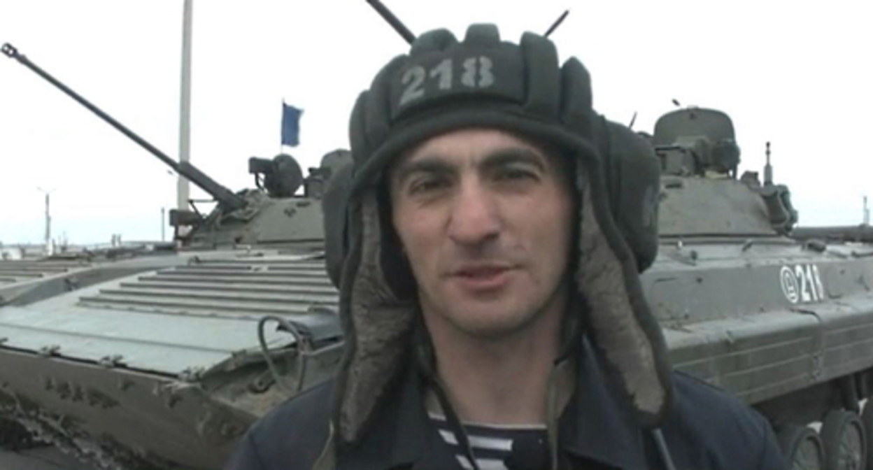Bekhman Verdikhanov. Screenshot of the video https://www.1tv.ru/shows/chasovoy/vypuski/tihookeanskiy-flot-morskoy-desant-chasovoy-vypusk-ot-03-10-2021 Bekhman Verdikhanov. Screenshot of the video https://www.1tv.ru/shows/chasovoy/vypuski/tihookeanskiy-flot-morskoy-desant-chasovoy-vypusk-ot-03-10-2021