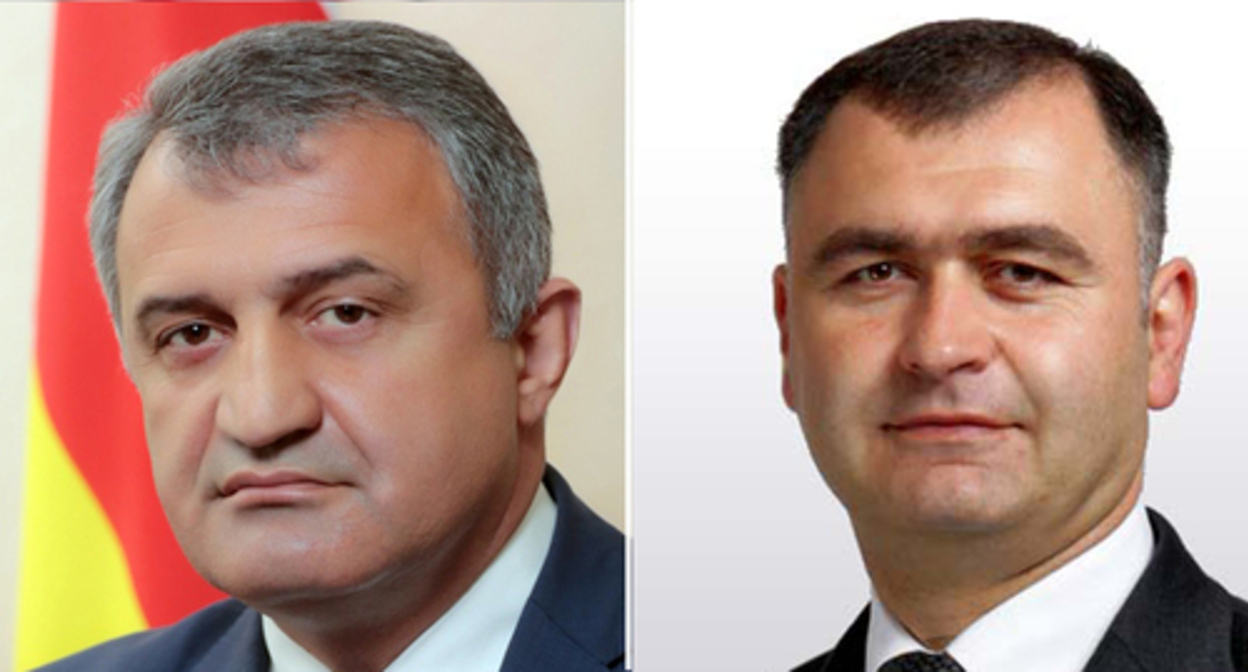 Anatoly Bibilov, Alan Gagloev. Photo: press service of the President of South Ossetia, http://osinform.org/lastnews/page/1141/; Denta South Ossetia Anatoly Bibilov, Alan Gagloev. Photo: press service of the President of South Ossetia, http://osinform.org/lastnews/page/1141/; Denta South Ossetia