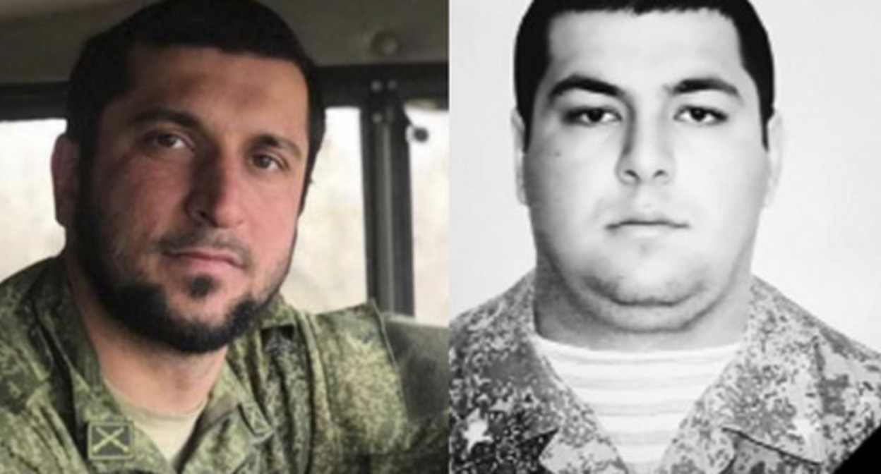 Marat Shikhmagomedov (left) and Ravil Kadirov. Collage made by the Caucasian Knot; photo: https://t.me/derbentskiyrayon_official/934 https://t.me/novostitabasaran/578 Marat Shikhmagomedov (left) and Ravil Kadirov. Collage made by the Caucasian Knot; photo: https://t.me/derbentskiyrayon_official/934 https://t.me/novostitabasaran/578