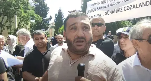 The protesters in Baku have called on for the release of prisoners and punishment of those responsible. Screenshot of the video by Turan İnformasiya Agentliyi https://www.youtube.com/watch?v=QFQNIpje8Hc The protesters in Baku have called on for the release of prisoners and punishment of those responsible. Screenshot of the video by Turan İnformasiya Agentliyi https://www.youtube.com/watch?v=QFQNIpje8Hc