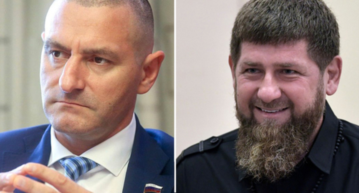 Alexander Iltyakov, Ramzan Kadyrov. Photo: press service of the State Duma, duma.gov.ru Alexander Iltyakov, Ramzan Kadyrov. Photo: press service of the State Duma, duma.gov.ru