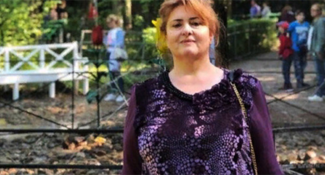 Zarema Musaeva. Photo: https://www.hrw.org/ru/news/2022/01/24/380999 Zarema Musaeva. Photo: https://www.hrw.org/ru/news/2022/01/24/380999