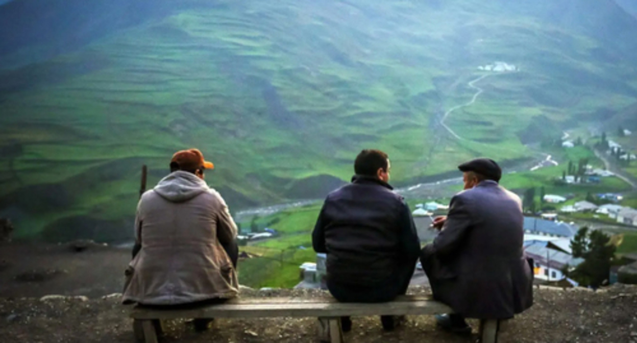 Residents of the Khynalyg village in Azerbaijan. Photo by Aziz Karimov for the Caucasian Knot Residents of the Khynalyg village in Azerbaijan. Photo by Aziz Karimov for the Caucasian Knot