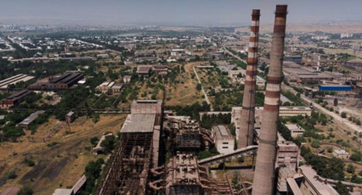Rustavi metallurgical plant. Photo: Helios40 http://wikimapia.org Rustavi metallurgical plant. Photo: Helios40 http://wikimapia.org