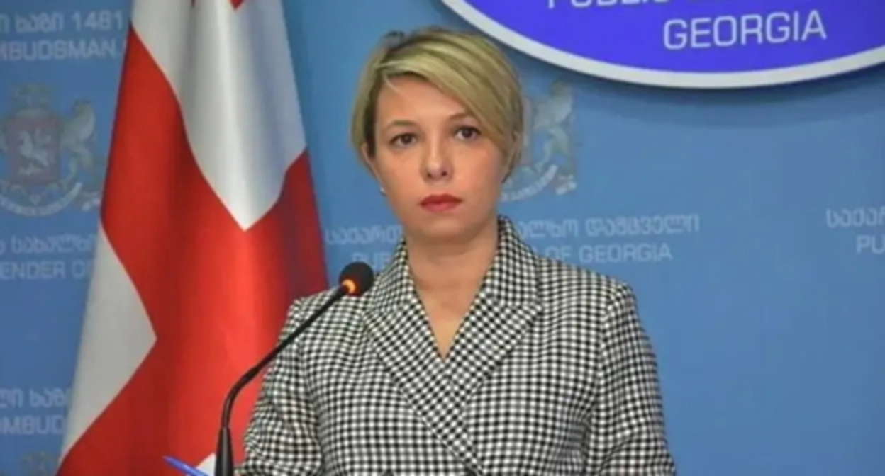 Nino Lomdjariya, the Ombudsperson of Georgia. Photo by the press service ombudsmen.ge Nino Lomdjariya, the Ombudsperson of Georgia. Photo by the press service ombudsmen.ge