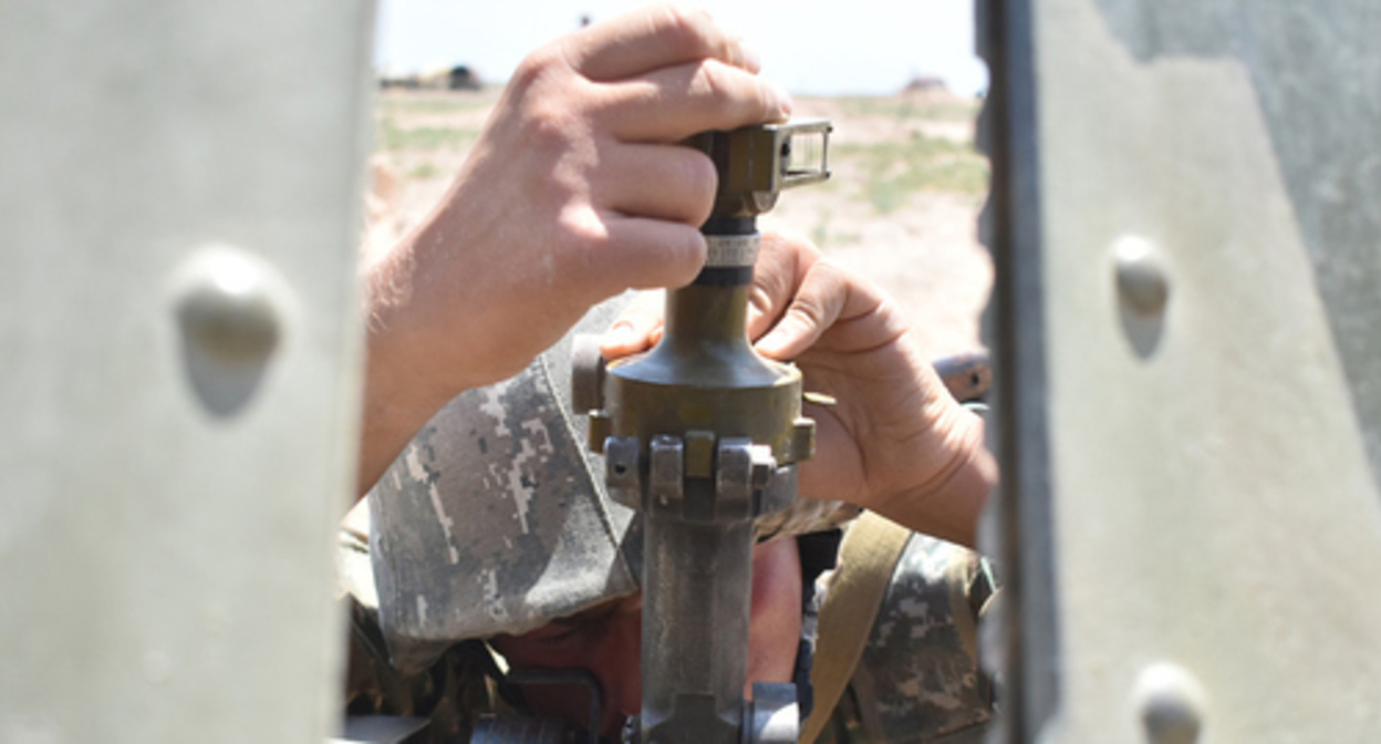 An Armenian soldier. Photo by the press service of the Armenian Ministry of Defence An Armenian soldier. Photo by the press service of the Armenian Ministry of Defence