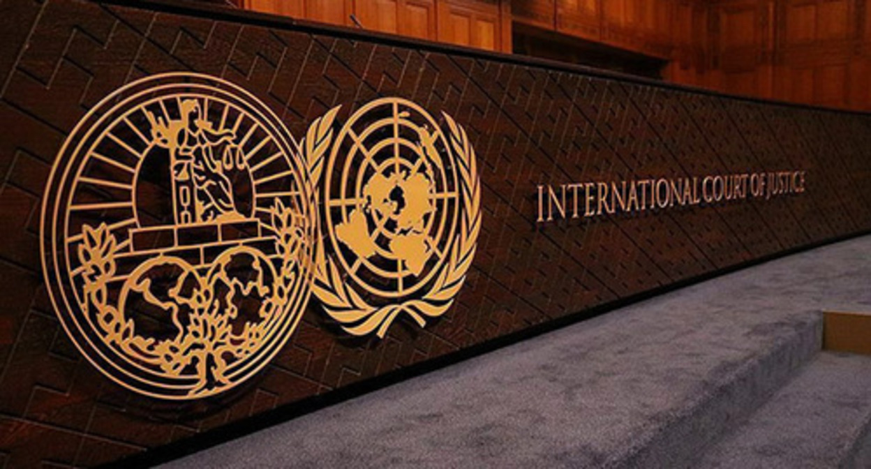 International Court of Justice. Photo: https://zerkalo.az/sud-oon-rassmotrit-iski-azerbajdzhana-protiv-armenii-i-armenii-protiv-azerbajdzhana/ International Court of Justice. Photo: https://zerkalo.az/sud-oon-rassmotrit-iski-azerbajdzhana-protiv-armenii-i-armenii-protiv-azerbajdzhana/