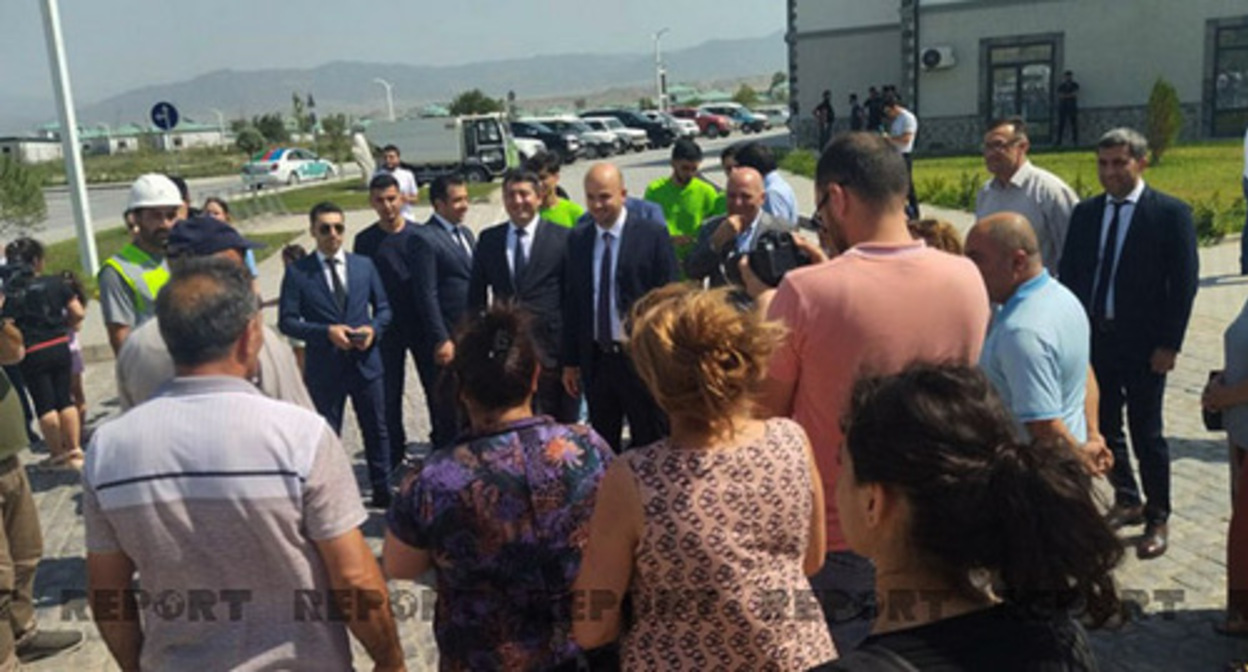 Families of internally displaced persons return to Karabakh. Photo: https://report.az/ Families of internally displaced persons return to Karabakh. Photo: https://report.az/