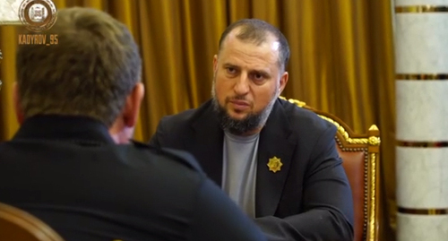 Apti Alaudinov. Screenshot: https://t.me/RKadyrov_95/2597 Apti Alaudinov. Screenshot: https://t.me/RKadyrov_95/2597