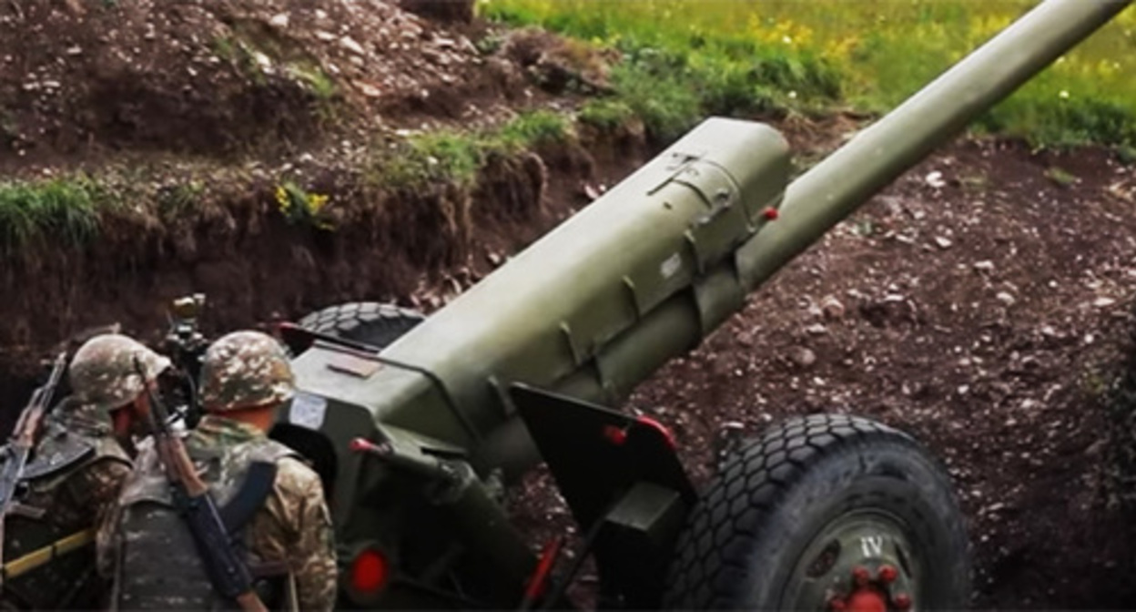 Armenian military servicemen. Screenshot: https://www.mil.am/ru/news/10902 Armenian military servicemen. Screenshot: https://www.mil.am/ru/news/10902