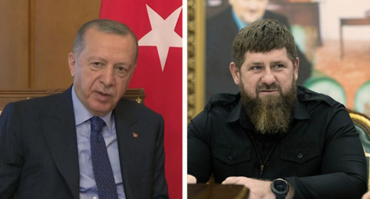 President of Turkey Recep Tayyip Erdoğan and Chechen leader Ramzan Kadyrov President of Turkey Recep Tayyip Erdoğan and Chechen leader Ramzan Kadyrov